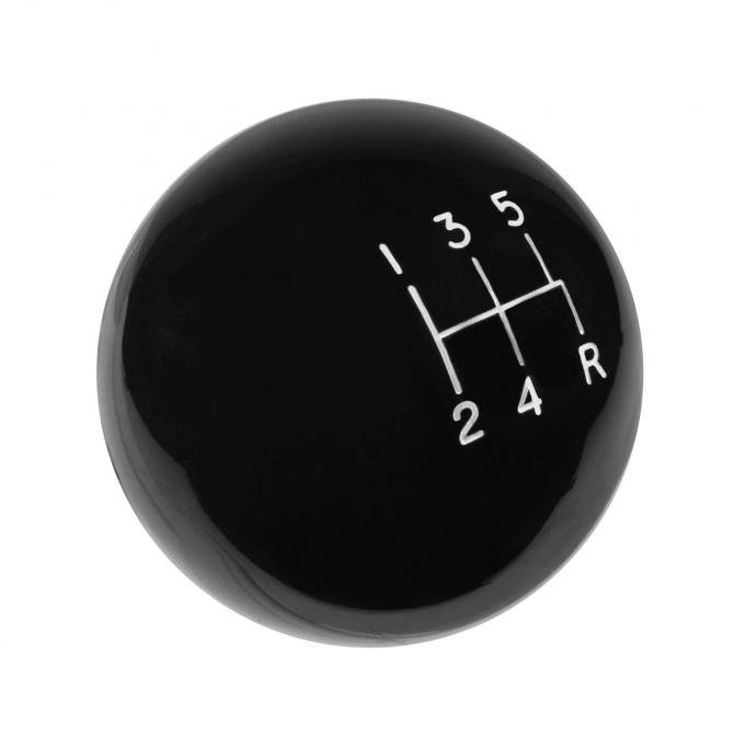 Hurst Shift Knob, 5-Speed, Black 1630114