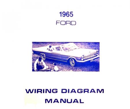 Dennis Carpenter Book - Wiring Diagram Manual - Galaxie - 1965 Ford Car   MP-135