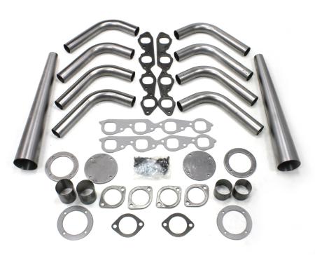 Patriot Exhaust Big Block Chevy, Lakester Weld-Up Header Kit, 3 1/2" Collector Diameter H8003