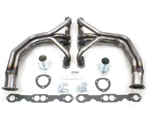 Patriot Exhaust 1928-48 Ford Chassis with Chevy Small Block Engines 1 1/2" Long Tube Street Rod Header in Raw Steel H8018