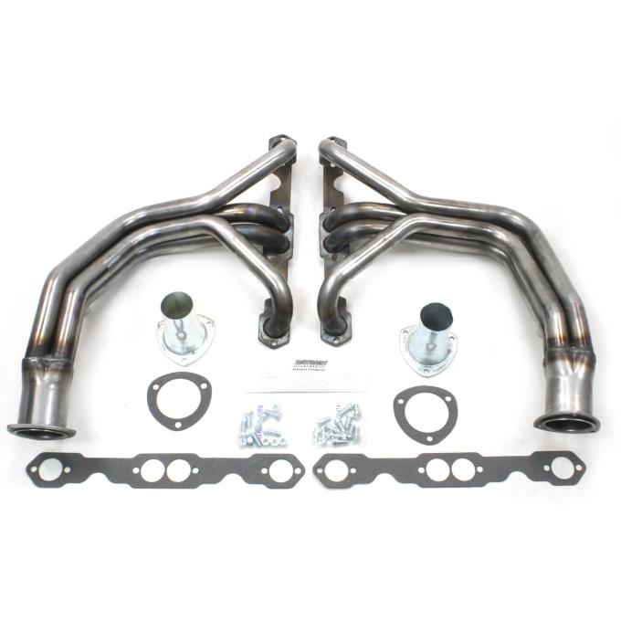 Patriot Exhaust 1928-48 Ford Chassis with Chevy Small Block Engines 1 1/2" Long Tube Street Rod Header in Raw Steel H8018