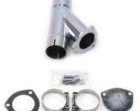Patriot Exhaust Electric Exhaust Cutout with Hook-Up Kit for 2 1/2" Tubing (Single) H1131