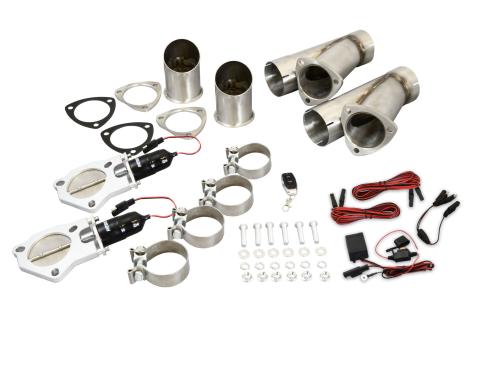 Patriot Exhaust Patriot 3" Electric Cutout Dual System w/remote PEC300K