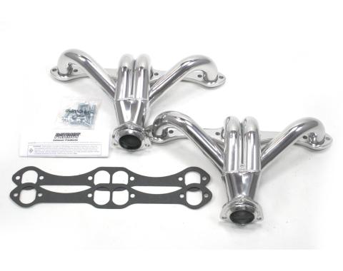 Patriot Exhaust Chevy Small Block Engines, 1 5/8" Tight Tuck Header with Metallic Ceramic Coating, 4 1/2" A Dimension / 10" B Dimension H8019-1