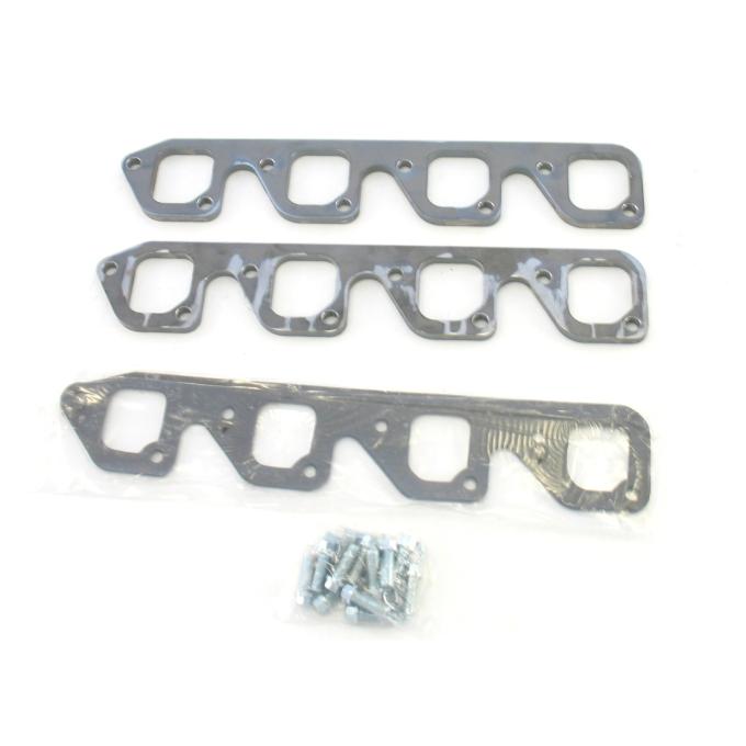 Patriot Exhaust Ford Boss 302 and 351C with 4BBL Cylinder Head Engines, Heavy Duty 3/8" Header Flange Kit, 2" Tube Diameter, SAP Port Shape H7845