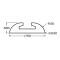 Race Ramps 8 VersaTie Surface-Mounted Track with Wide Contour Edge (Series 3) 230096