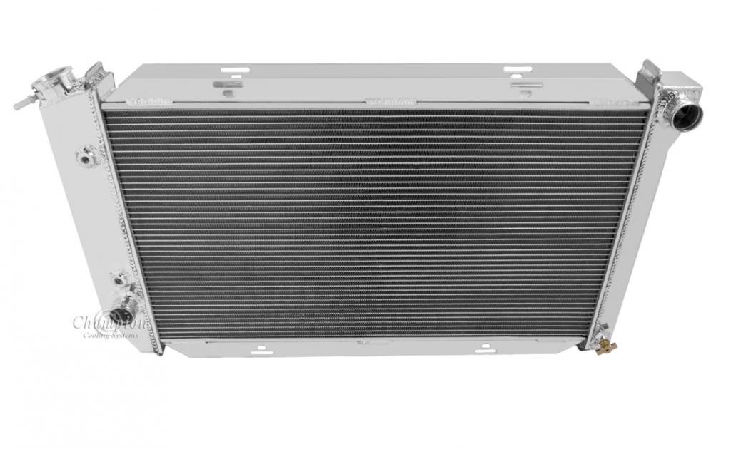 Champion Cooling 2 Row All Aluminum Radiator Made With Aircraft Grade