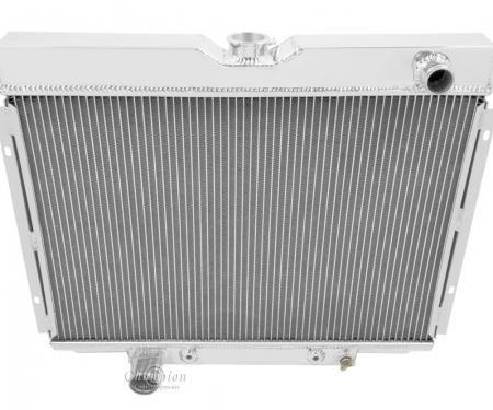 Champion Cooling 2 Row with 1" Tubes All Aluminum Radiator Made With Aircraft Grade Aluminum AE379