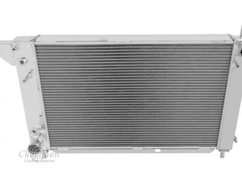 Champion Cooling 1996 Ford Mustang 2 Row All Aluminum Radiator Made With Aircraft Grade Aluminum EC1775