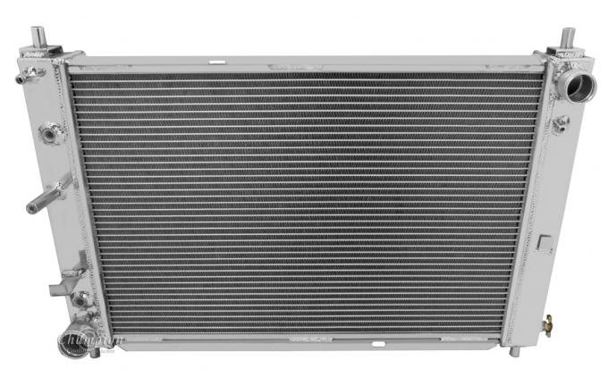 Champion Cooling 1997-2004 Ford Mustang 2 Row All Aluminum Radiator Made With Aircraft Grade Aluminum EC2139