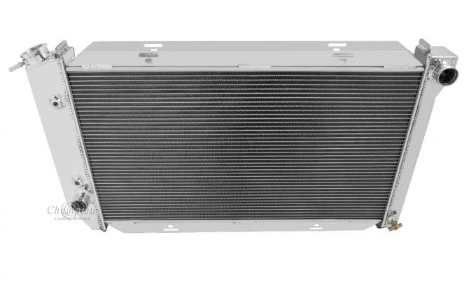 Champion Cooling 2 Row All Aluminum Radiator Made With Aircraft Grade Aluminum EC390