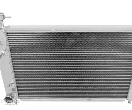 Champion Cooling 1994-1996 Ford Mustang 2 Row All Aluminum Radiator Made With Aircraft Grade Aluminum EC1488