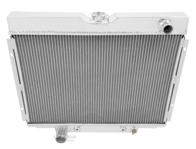 Champion Cooling 2 Row All Aluminum Radiator Made With Aircraft Grade Aluminum EC379