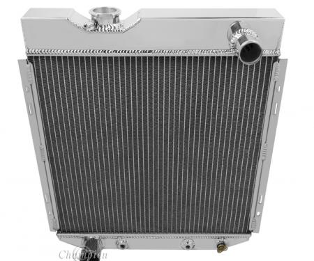 Champion Cooling 2 Row All Aluminum Radiator Made With Aircraft Grade Aluminum EC251