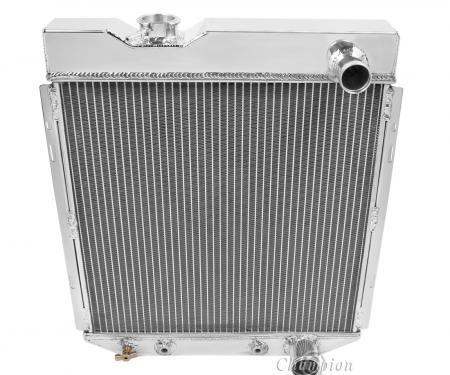 Champion Cooling 3 Row All Aluminum Radiator Made With Aircraft Grade Aluminum CC259B-BLK