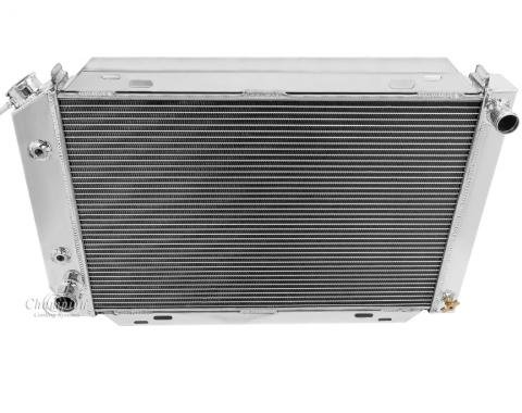 Champion Cooling 2 Row All Aluminum Radiator Made With Aircraft Grade Aluminum EC138