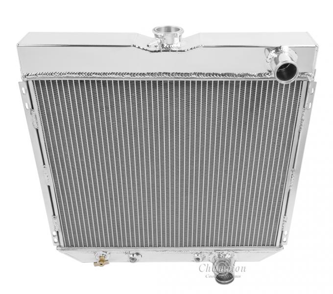 Champion Cooling 4 Row All Aluminum Radiator Made With Aircraft Grade Aluminum MC340