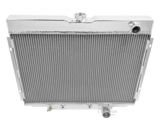 Champion Cooling 4 Row All Aluminum Radiator Made With Aircraft Grade Aluminum MC338