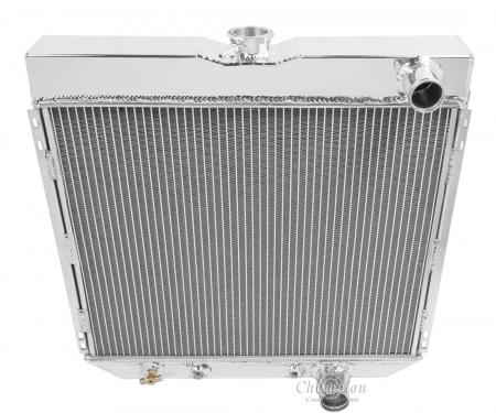 Champion Cooling 2 Row All Aluminum Radiator Made With Aircraft Grade Aluminum EC340