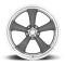American Racing 20x10 VN215 Classic Torq Thrust II Gray/Machined 5x5 bolt 5.74" back 308155