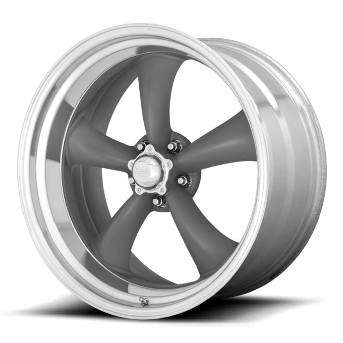 American Racing 20x10 VN215 Classic Torq Thrust II Gray/Machined 5x5 bolt 5.74" back 308155