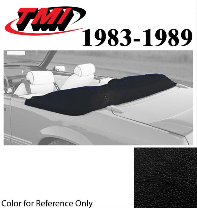 BLEM TMI 1983-1989 Ford Mustang Convertible Boot 22-7403-958 | Black
