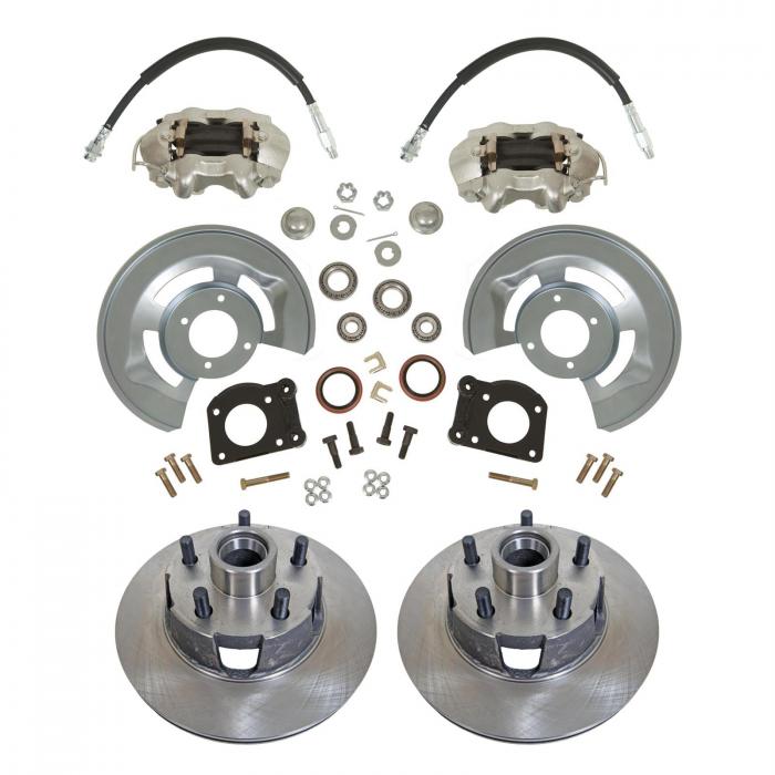 Ford Front Wheel Drum to Disc Brake Conversion Kit 1964 1969