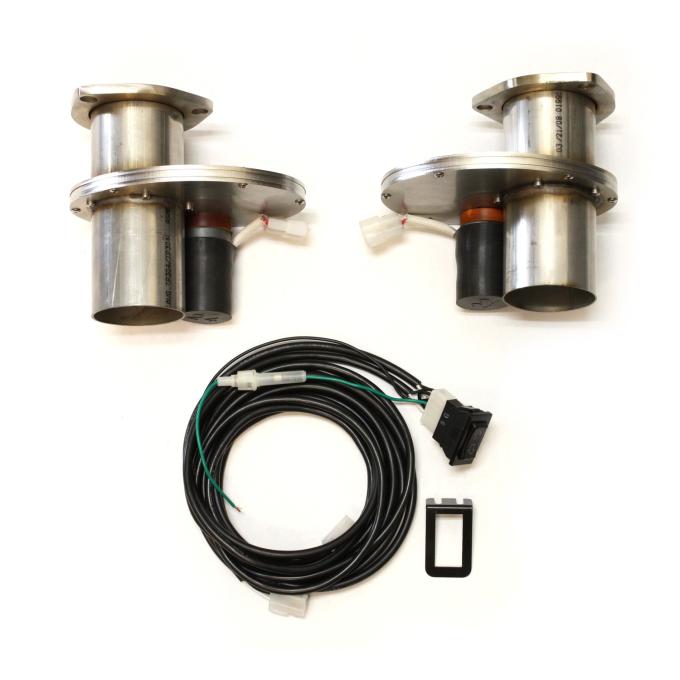 Doug's Headers Electric Exhaust Cutout for 2 1/2" Tubing (Pair) DEC250A