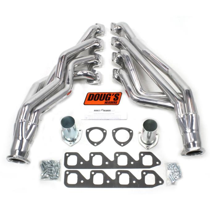Doug's Headers 1967-71 Ford Mustang/Fairlane/Torino/Cougar 351C 4 Barrel Heads Automatic Transmission 1 3/4" Long Tube Header with Metallic Ceramic Coating D670A4