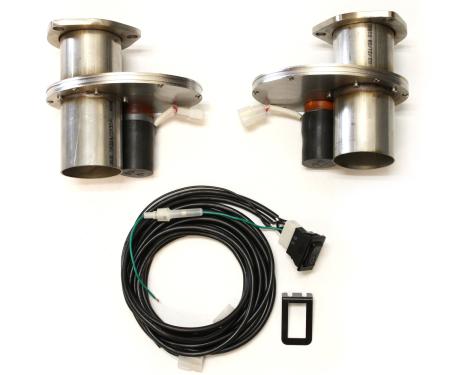 Doug's Headers Electric Exhaust Cutout for 3" Tubing (Pair) DEC300A
