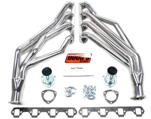 Doug's Headers 1964-77 Ford/Mercury Small Block with Floor Shift 1 5/8" Long Tube Header with Metallic Ceramic Coating D668