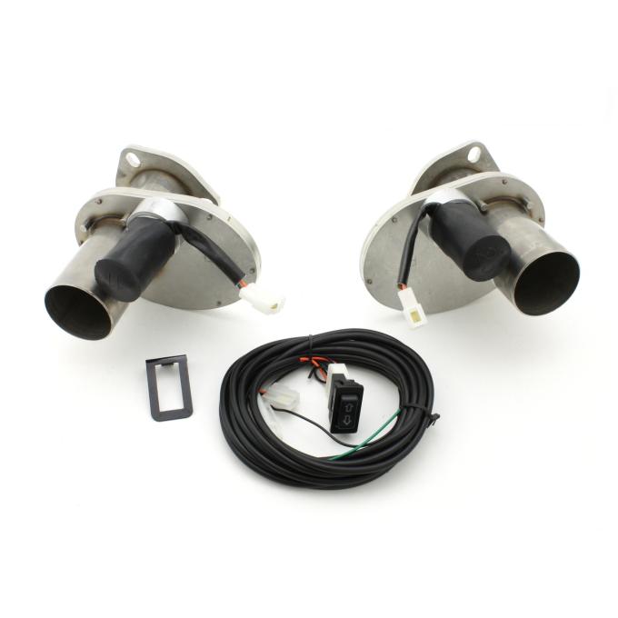 Doug's Headers Electric Exhaust Cutout for 2 1/4" Tubing (Pair) DEC225A