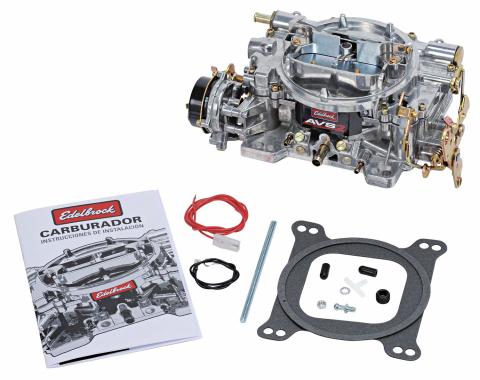 Edelbrock AVS2 Carburetor, 650 CFM with Electric Choke, Non EGR, Satin Finish 1906