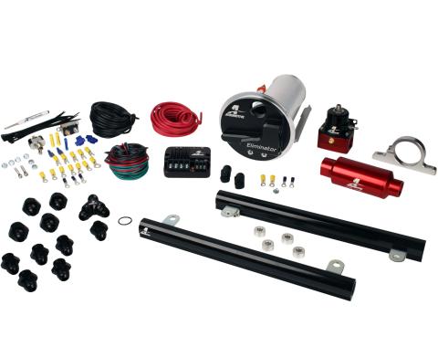 Aeromotive Eliminator In-Tank Pump Gas Fuel System with 5.4L CJ Fuel Rails, 07-12 Shelby GT500 17339