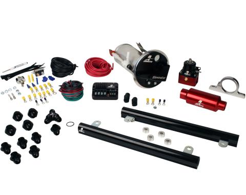 Aeromotive Eliminator In-Tank Pump Gas Fuel System with 5.4L CJ Fuel Rails, 05-09 Mustang GT 17331