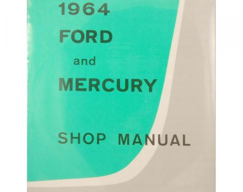 Dennis Carpenter Book - Shop Manual - Galaxie & Mercury - 1964 Ford Car   CA-6400