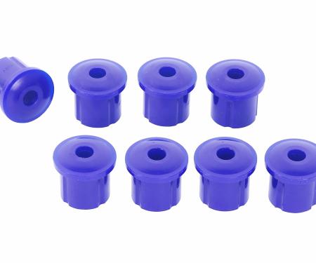 SuperPro 1965-1973 Ford Mustang Leaf Spring Rear Eye and Shackle Bushing Kit SPF0821K