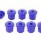 SuperPro 1965-1973 Ford Mustang Leaf Spring Rear Eye and Shackle Bushing Kit SPF0821K