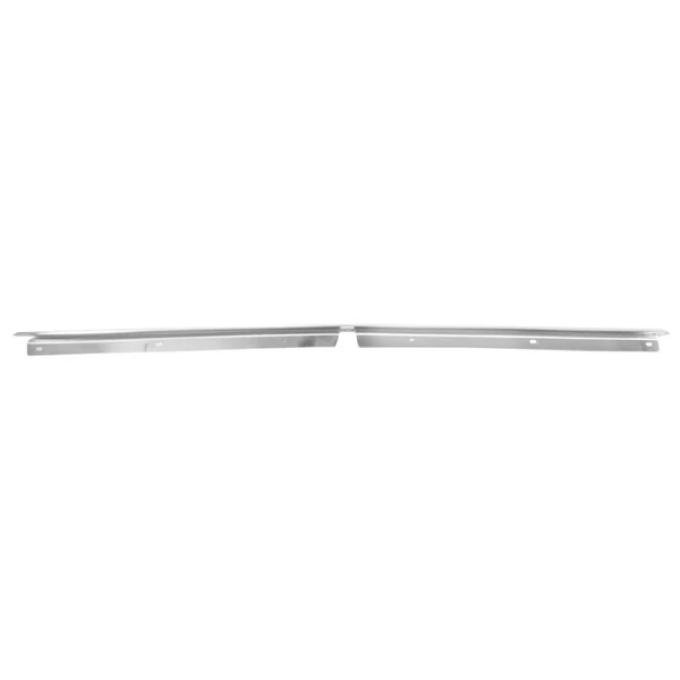 Redline Restomotive® 1967-1968 Ford Mustang Aluminum Hood Peak Molding