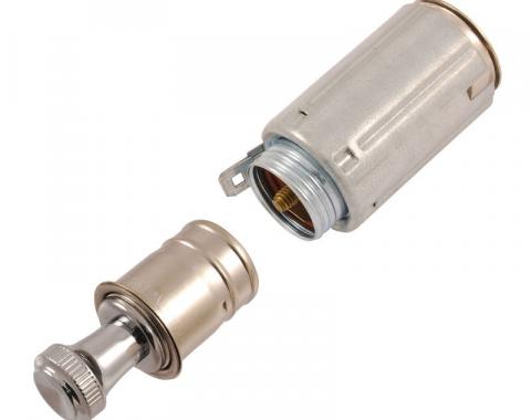 Dennis Carpenter Cigar Lighter Knob, Element & Well - 1980-91 Ford Truck, 1980-91 Ford Bronco E0TZ-15A044-A