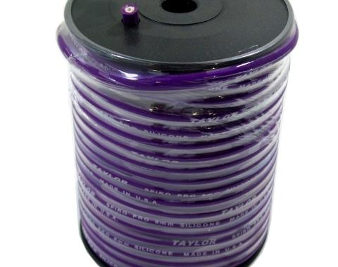 Taylor Cable 8mm Spiro-Pro Bulk Spark Plug Wire, Purple, 100 Feet 35172