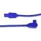 Taylor Cable Universal 8mm Spiro-Pro Spark Plug/Coil Wire Repair Kits, 90&deg;/180&deg; Plug Boot, Blue 45463