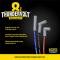 Taylor Cable 1999-07 GM LS-Series V8 with Square Coil Connector 8.2mm Thundervolt Black Ceramic Boots Spark Plug Wire Set 85005-B