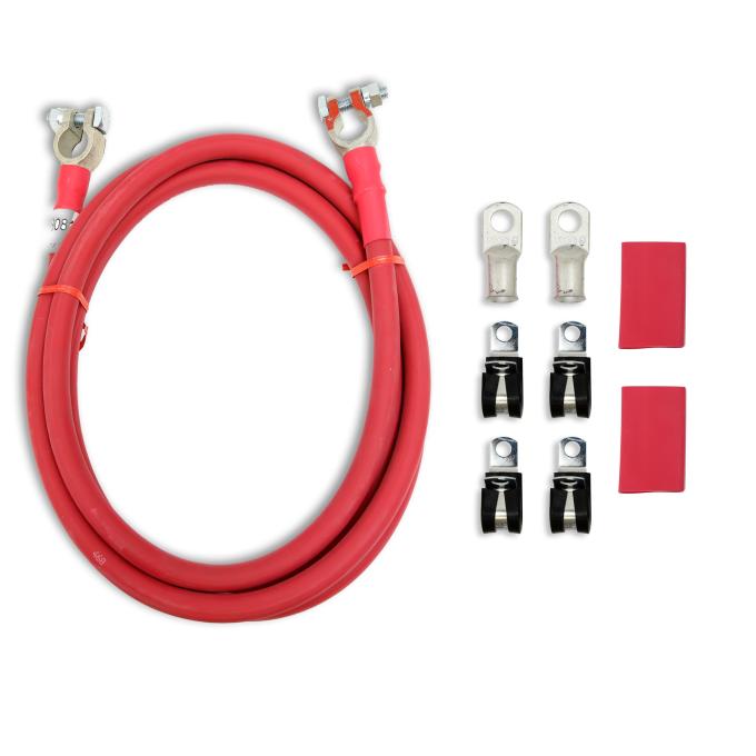 Taylor Cable 1/0 Gauge Welding Cable Kit, Red, 8 Feet 21541