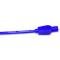 Taylor Cable Universal 8mm Spiro-Pro Spark Plug Wire Set, 8 Cylinders, 180&deg; Spark Plug Boot Angle, Blue 73655