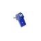 Taylor Cable Universal V8 Horizontal Wire Loom Kit, 7-8mm Spark Plug Wire Dimension, Blue 42560