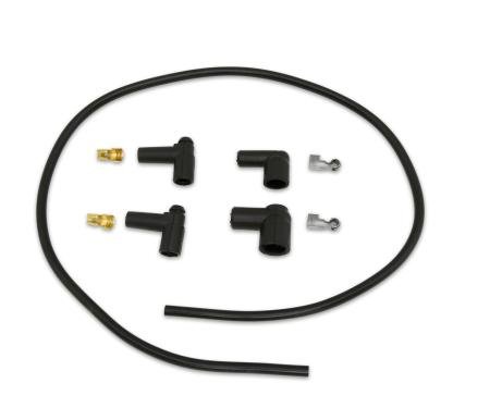 Taylor Cable Universal 8mm Spiro-Pro Spark Plug/Coil Wire Repair Kits, Coil Wire Kit, Black 45409