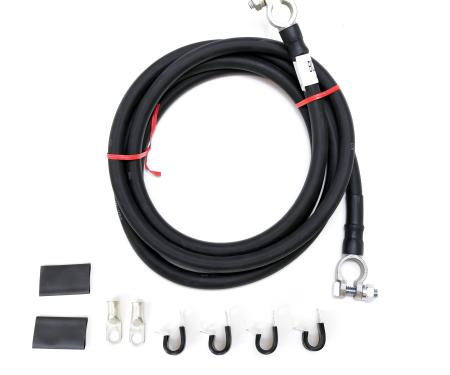 Taylor Cable 1/0 Gauge Welding Cable Kit, Black, 8 Feet 21543