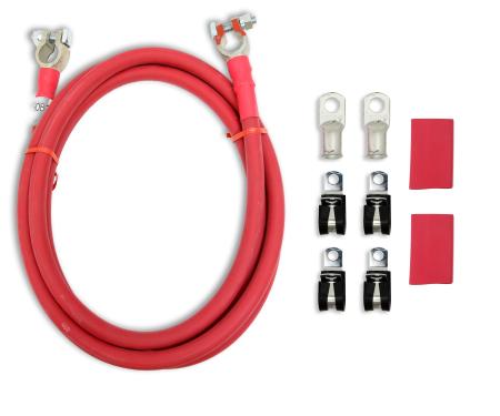 Taylor Cable 1/0 Gauge Welding Cable Kit, Red, 8 Feet 21541