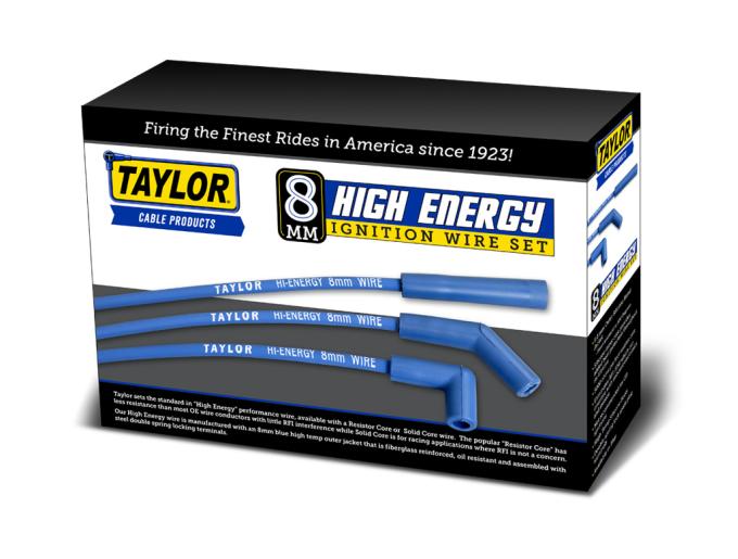Taylor Cable 8mm High Energy Bulk Spark Plug Wire (100 feet) 35652